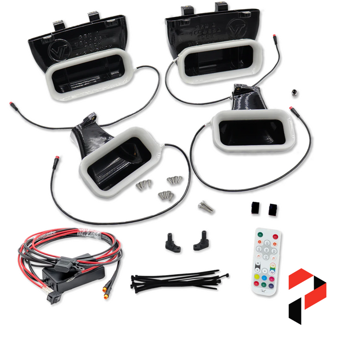 F150 Quad BIG MOUTH "LIT KIT" Ram Air Intake Snorkels